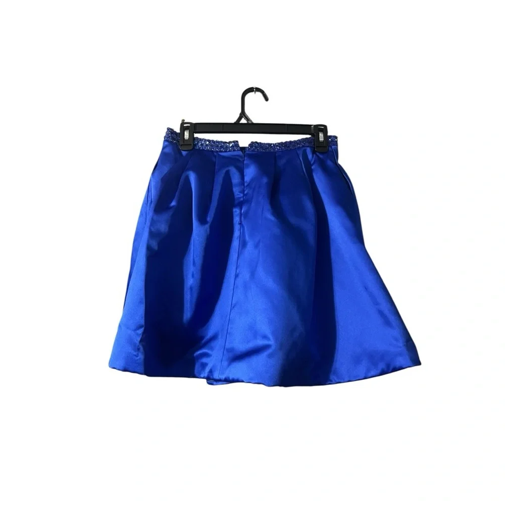 Sherri Hill Beaded Taffeta Skirt & Top Set